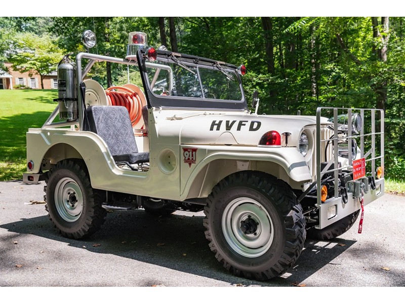 1953 Willys M38A1 Brush Fire Truck