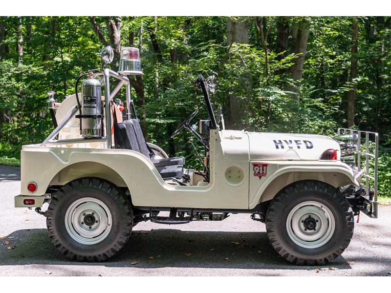 1953 Willys M38A1 Brush Fire Truck 3