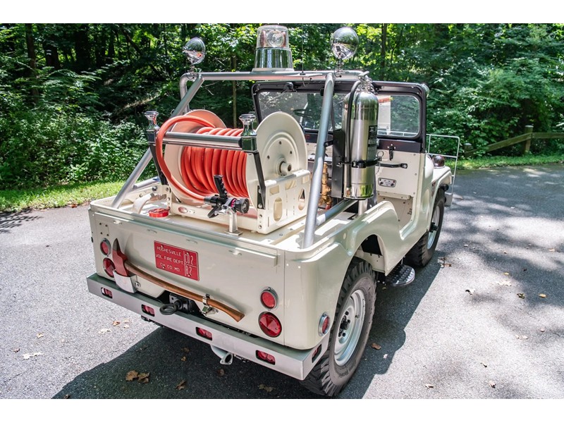 1953 Willys M38A1 Brush Fire Truck 8