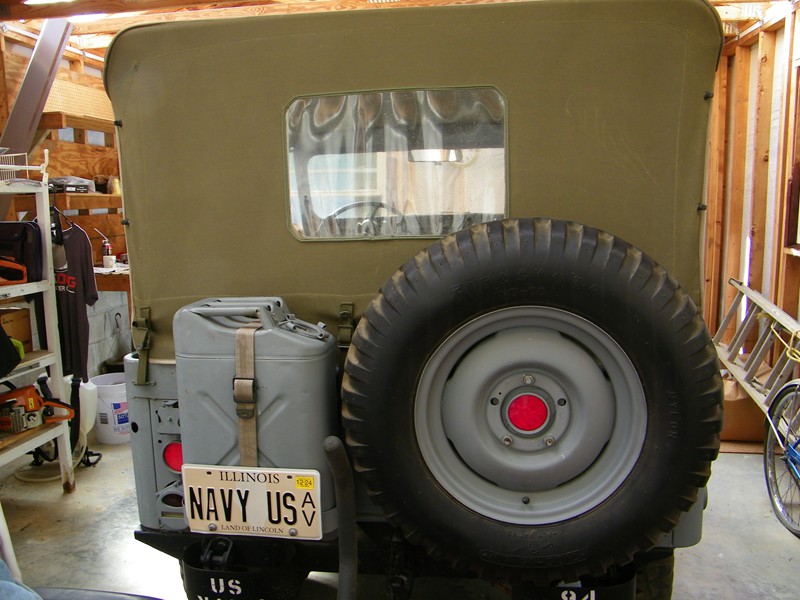 1953 M38 Korean War Military Navy Jeep 2