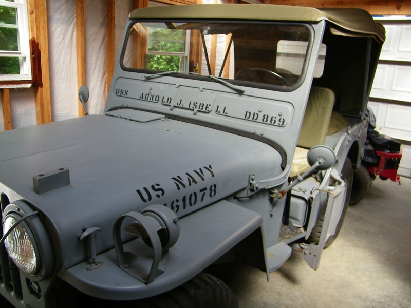 1953 M38 Korean War Military Navy Jeep 4