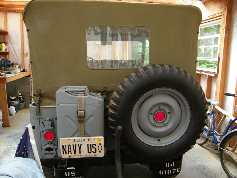 1953 M38 Korean War Military Navy Jeep 6