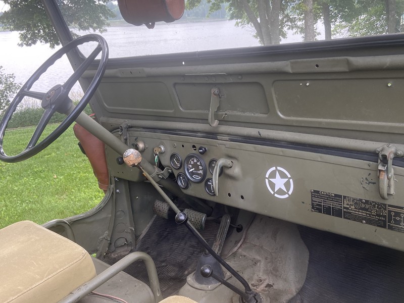Willys Jeep CJ-3A Flat-Fender and M416-A1 Military Trailer Combo 3