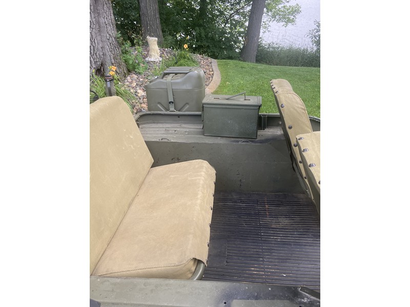 Willys Jeep CJ-3A Flat-Fender and M416-A1 Military Trailer Combo 4