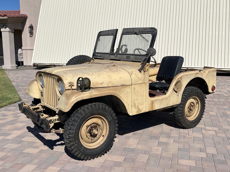 1953 Willys M38A1C Project with Professionally Restored M40 106 Recoilless Rifle
